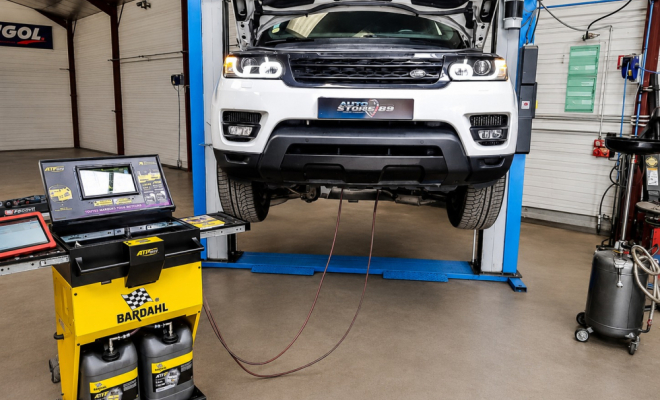 Vidange BVA Range Rover à Auxerre