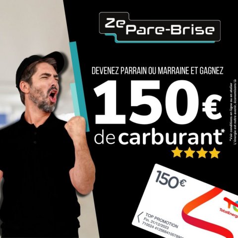 Offre parrainage Ze Pare-Brise dans votre carrosserie Auto-Store 89 à Auxerre