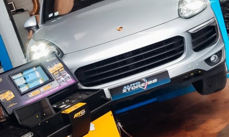 Vidange boite auto dans l'Yonne, Porsche cayenne à Auxerre