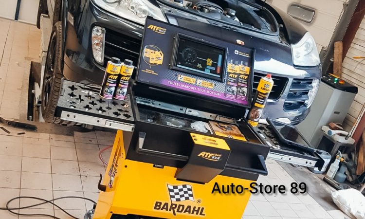 Vidange de boite automatique à côté de Chablis dans votre garage Auto-Store 89 véhicule Porsche